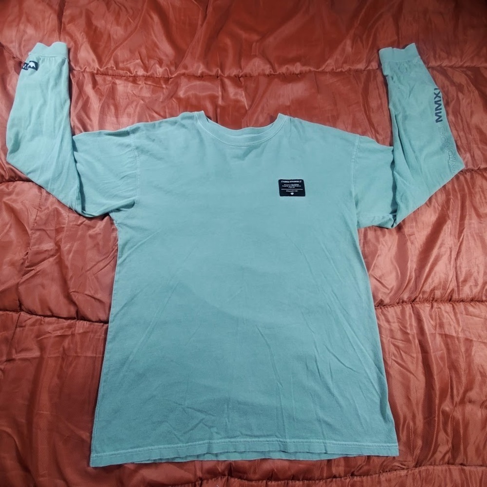 Kingz MMXI Long Sleeve T-Shirt Green Premium‎ Wear Made in USA Size Medium BJJ